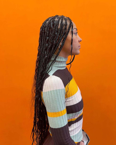 Boho braids for summer